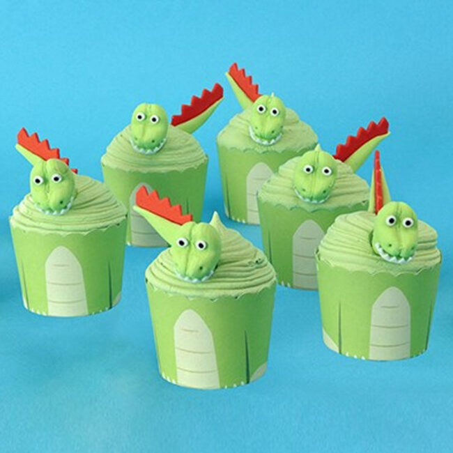 CUPCAKES KIT DINOSAUR 6PCS - Image 3