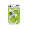 SET OF 4 PATTERN CUTTERS FOOTBALL/SOCCER 15.24/20.23CM