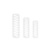 SET OF 3 GEOMETRIC MULTI CUTTERS DIAMOND 1.905/2.54/3.175CM