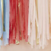 BACKDROP STREAMERS PASTEL MULTICOLOR 20-40M & 10M STRING