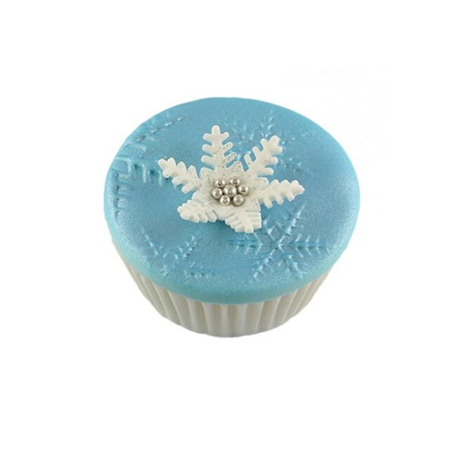 IMPRESSION MAT SNOWFLAKE DESIGN 15X30.5CM - Image 3
