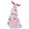 FOIL BALLOON ARCH KIT MERMAID TAIL PINK/LILAC/PEARL PURPLE & TAPE 10M 80PCS