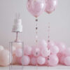BALLOON TAILS 'HAPPY BIRTHDAY' ROSE GOLD 1M 5PCS - Image 2