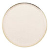 PAPER PLATES PEACH WITH GOLD DOTS 24CM 8PCS
