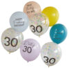 BALLOON BUNDLE NAUGHTY 30 BRIGHTS 8PCS