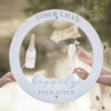 ROUND PHOTO BOOTH FRAME 68X68CM, 8 SHEETS OF LETTERS-NUMBERS 20X18CM & 1M STRING - Image 2
