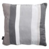 DECORATIVE PILLOW STRIPE GREY 50X50CM