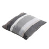 DECORATIVE PILLOW STRIPE GREY 50X50CM - Image 2