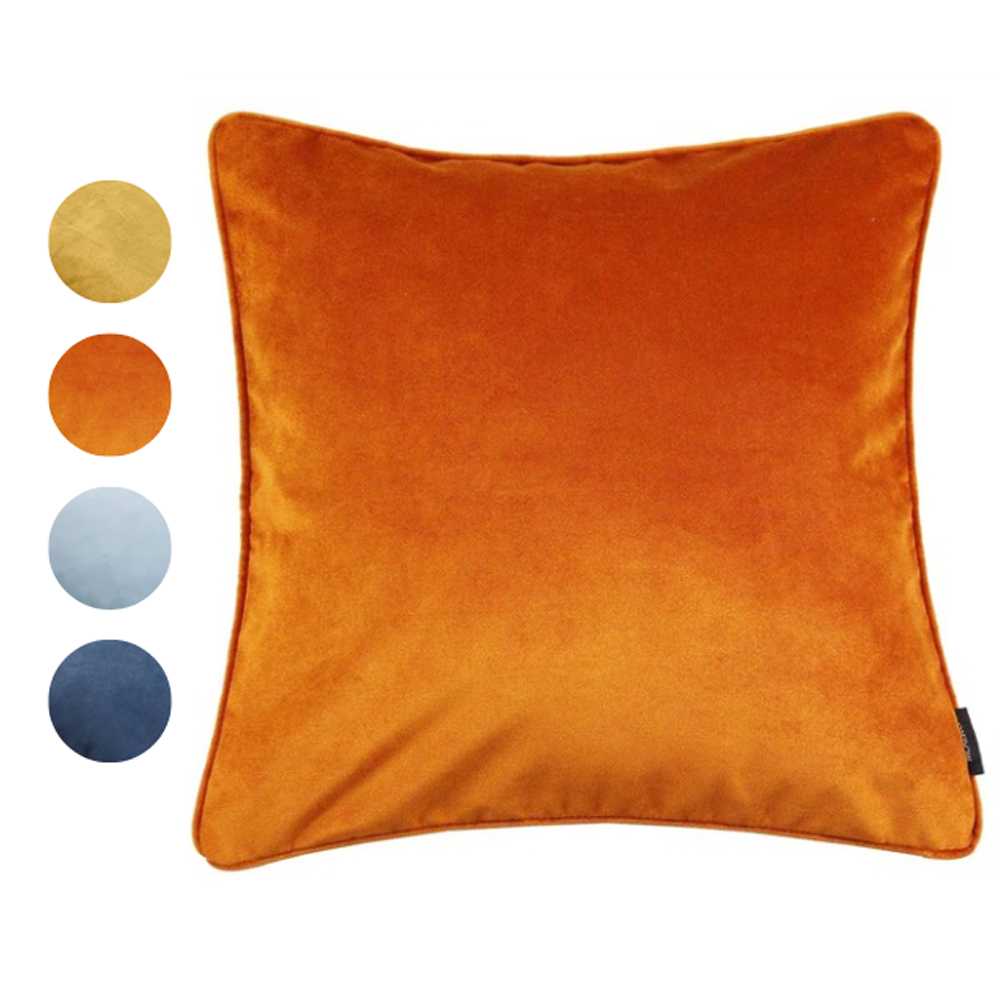 DECORATIVE PILLOW VELVET PANAMA LINNEN 45X45CM