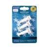 SET OF 3 PLUNGERS SNOWFLAKE 15 18 & 20MM