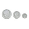 SET OF 3 PLUNGER CUTTERS SKULL 3.5 5 & 7CM