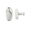 SET OF 2 CUTTERS SNOWMAN PLUNGER 5.5/9.5CM
