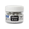 SUGAR PEARLS SILVER 8MM 25G