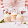FOOD PICKS TOPPER FLORAL 7X11CM - Image 2