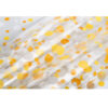 TRANSPARENT BAGS BUBBLES YELLOW 50PCS