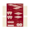 VALENTINES CUPCAKE TOPPERS DECORATION KIT 20 FLAGS & 20 STICKS