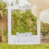 CUSTOMISABLE PHOTO BOOTH FRAME PROPS OFF-WHITE 60X72CM, 8 LETTERS & STRING 1M - Image 2