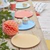PAPER PLATES HAPPY BIRTHDAY COLORFUL 25CM 8PCS - Image 2