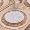PAPER PLATES TERRAZZO 25CM 8PCS - Image 2