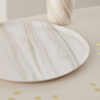 PAPER PLATES NATURAL MARBLE 25CM 8PCS - Image 2