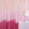 BACKDROP TISSUE PAPER DISCS PINK OMBRE 200X0.5X200CM - Image 2