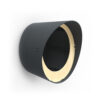 OVAL BIRD FEEDER ANTHRACITE 24X18.5X23CM