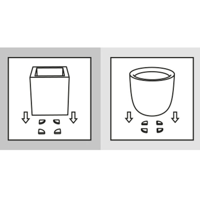 POT PADS INDOOR BLACK 5X5X1.5CM 4PCS - Image 4