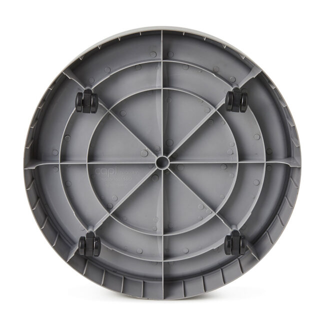 TROLLEY FOR PLANTERS MEDIUM ANTHRACITE 40X40CM - Image 3