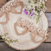 KRAFT GLASSES HEART SHAPED 'BEST DAY EVER' 13X17X9CM 8PCS - Image 2