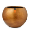 PLANTER BALL RETRO GOLD 62X50CM