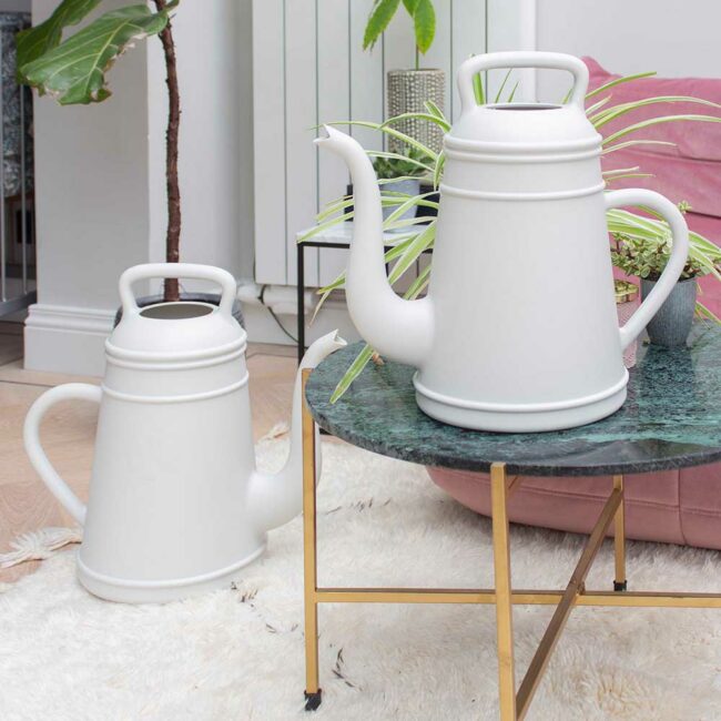 WATERING CAN LUNGO LIGHT GREY 8L 39.5X22X36.5CM - Image 3
