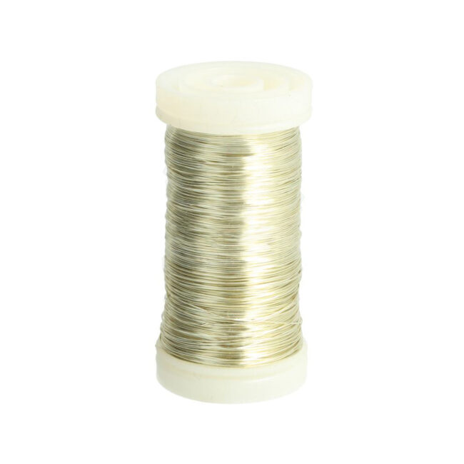 METALLIC WIRE CHAMPAGNE 0.3MMX160M