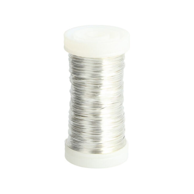 METALLIC WIRE SILVER 0.3MMX160M