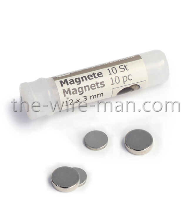 MAGNETS 12X3MM 10PCS