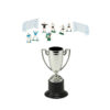 CAKE TOPPER FOOTBALL KIT WITH CUP