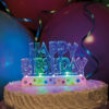 FLASHING CAKE DECOR 'HAPPY BIRTHDAY' 17.1X1.9X14.9CM - Image 2