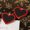 HEART PINS ASSORTED 5X4CM 6PCS
