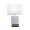 LAMP CERAMIC MARBLE ASSORTED 11.5X6.5X39CM - Image 2