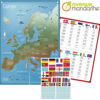 CREATIVE BOX WITH FLAGS STICKERS & BOOKLET 30X42CM - Image 2
