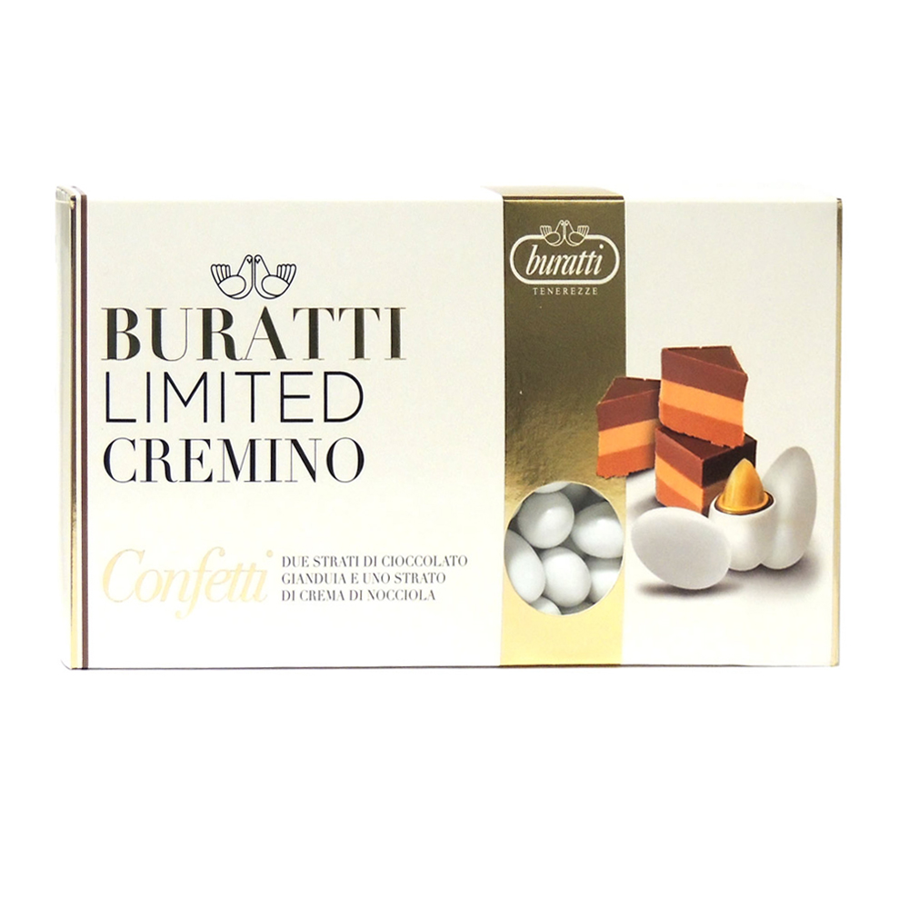 BURATTI CONFETTI SUGARED CHOCOLATE BLUE 1KG - Pergamos