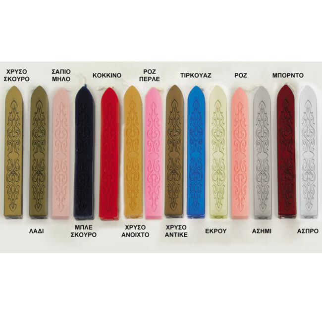 SEALING WAX WICKED CANDLE 1.2X9CM 8PCS