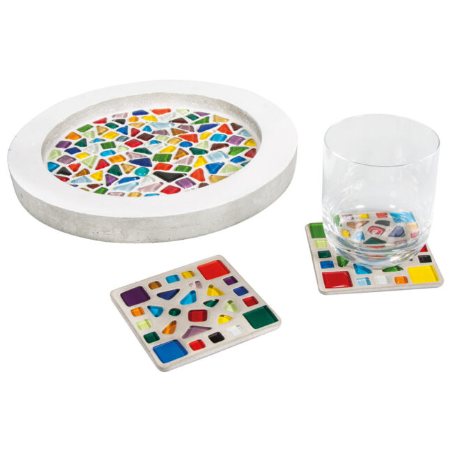 SOFT GLASS MOSAIC POLYGONAL MULTICOLORED 0.4X1-2CM 500G - Image 5