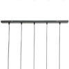 WALL LAMP ORION 5 BLACK 100X16X125CM - Image 3