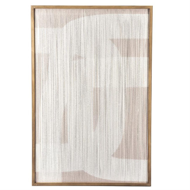 WALL DECOR YOKO LARGE OFF-WHITE 80X4X120CM