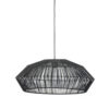 WALL LAMP AYA 1 BLACK 60X60X25CM