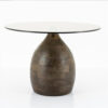 COFFEE TABLE BOND BROWN 60X60X42CM