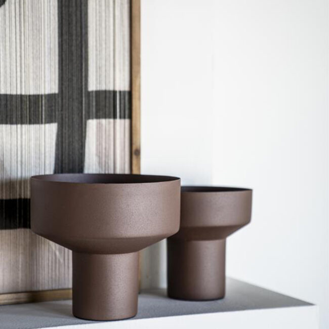 DECORATION BUCK LARGE BROWN 20.5X20.5X18.5CM - Image 2