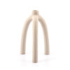CANDLE HOLDER TWIG LARGE OFF-WHITE 13.5X13.5X20.5CM