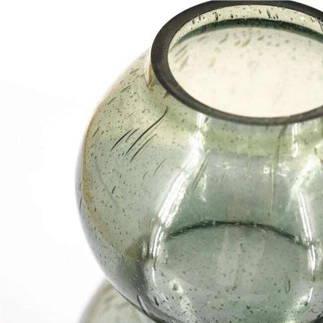 VASE VIVA LARGE GREEN 21X21X42CM - Image 3