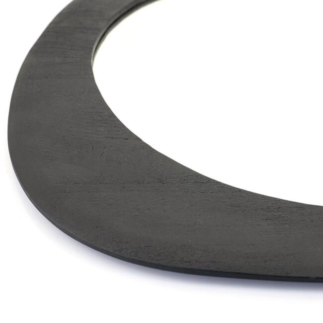 MIRROR MOKU LARGE BLACK 85X79X1.75CM - Image 2